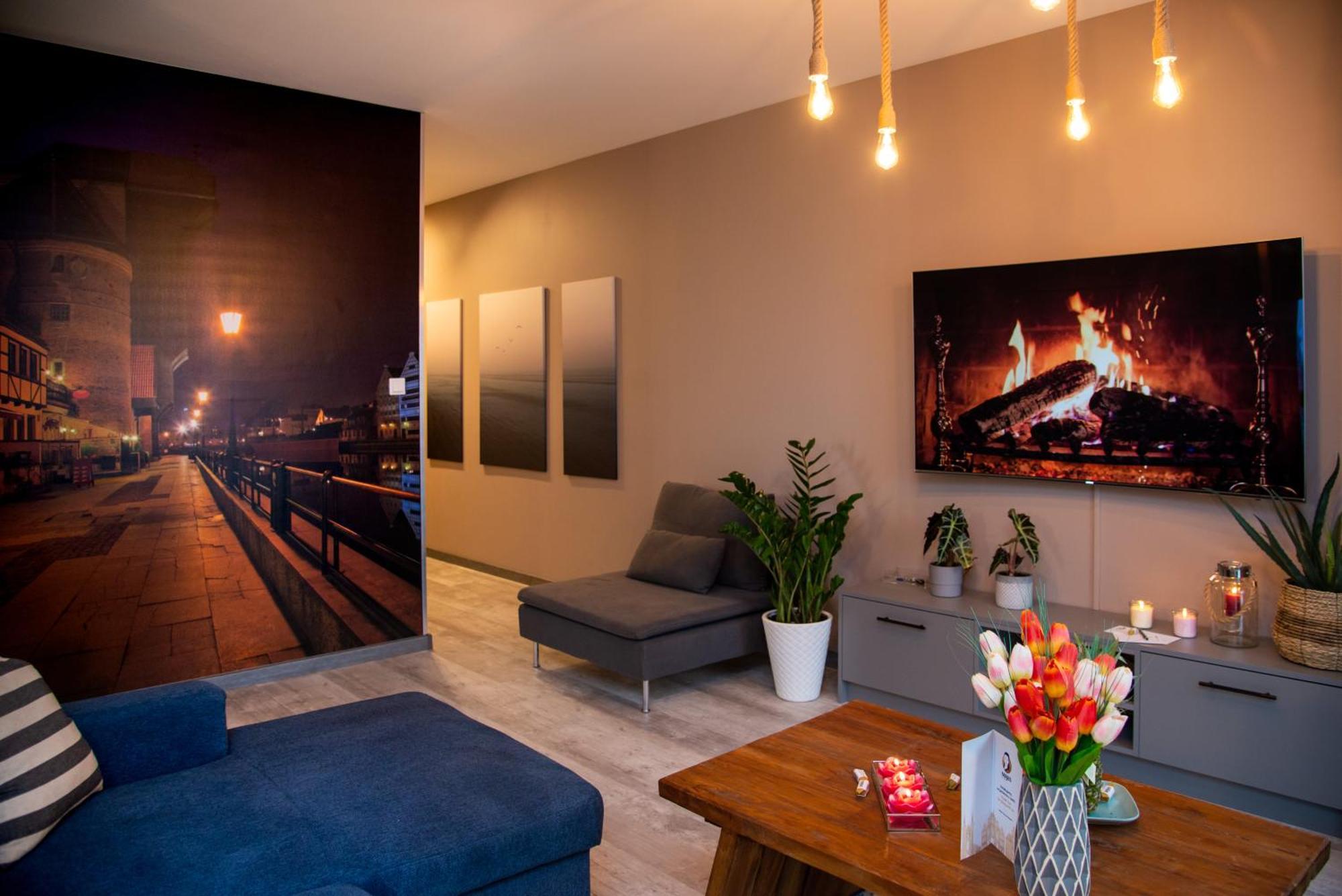 Premium 4 Rooms Apartment Gdańsk Kültér fotó