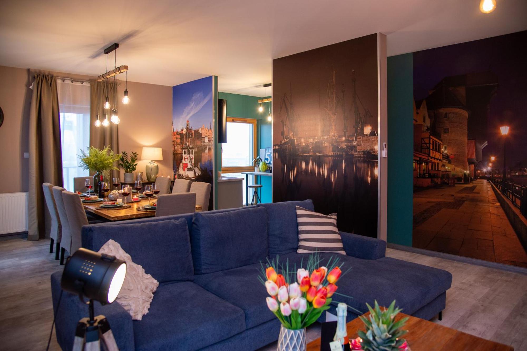 Premium 4 Rooms Apartment Gdańsk Kültér fotó