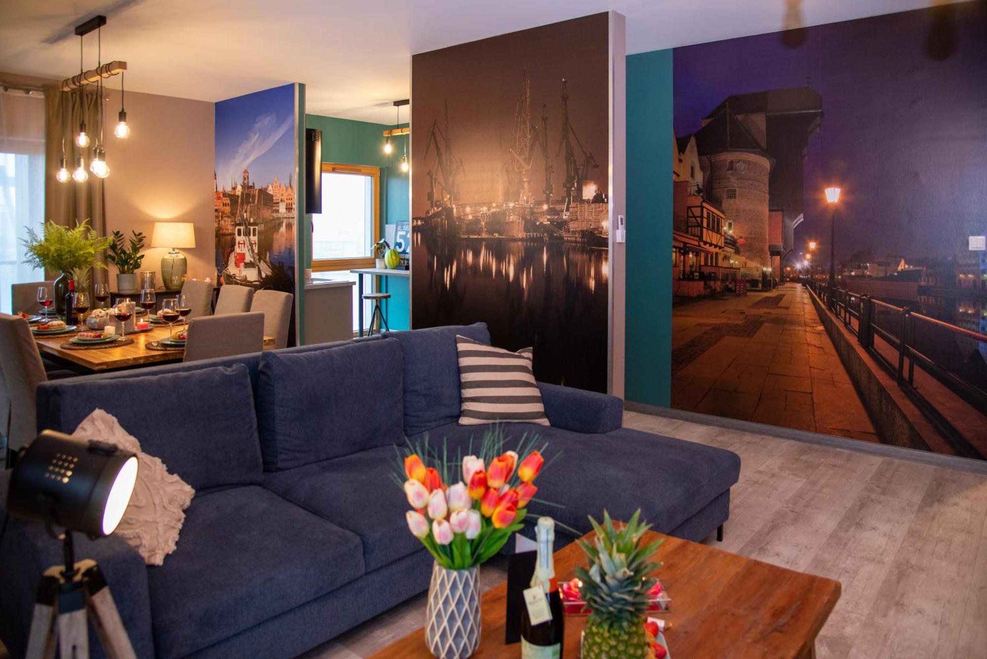Premium 4 Rooms Apartment Gdańsk Kültér fotó