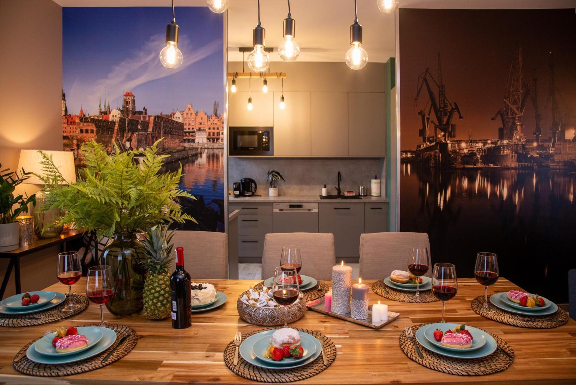 Premium 4 Rooms Apartment Gdańsk Kültér fotó